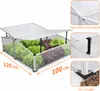 Frühbeet mit Doppeldach Gewächshaus Treibhaus Alu Produktbild-Vorschau 4