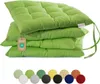 Lavea® Sitzkissen 40x40 cm, 4er Set, Lindgrün - mit Produktbild-Vorschau 1
