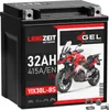 LANGZEIT YIX30L-BS GEL Motorradbatterie 12V 32Ah 415AEN Gel Produktbild-Vorschau 1