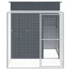 vidaXL Cage à poules avec enclos Anthracite 165x251x181 cm Voir les images du produit 3