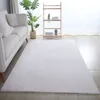 Kurzflor Teppich Wohnzimmer Creme 120x170 Rechteck Unicolor Produktbild-Vorschau 1