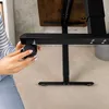di volio elektrický písací stôl 140 x 60 cm Biago - čierny Náhľad obrázku produktu 20