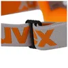 A close-up view of a strap with the uvex logo on it. Produktbild-Vorschau