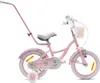 Detský bicykel 14 palcov 3-5 roky Flower bike ružový Sun Náhľad obrázku produktu 2