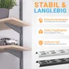 BOOMET Wandschienen 2-reihig · Länge: 150cm Menge: 10 · Produktbild-Vorschau 3