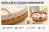 Katzenkorb Katzenbett Katzenhöhle Haustierbett mit Kissen Produktbild-Vorschau 4