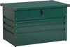 BELIANI Gartentruhe Dunkelgrün Metall 300 L 100 x 62 cm Produktbild-Vorschau 4