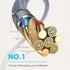 Netzkabel 3 Polig,Kaltgerätekabel 3m Nylon-Geflecht Produktbild-Vorschau 5