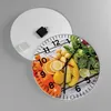 Wanduhr - Rund - Glasuhr - Essen Gemüse Essen frisch - Produktbild-Vorschau 2