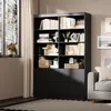 BEALIFE Scaffalatura 120x34x180 cm con 4 cassetti | MDF con Anteprima dell’immagine prodotto 9