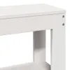 Massivholzbett ohne Matratze Weiß 75x190 cm Kiefernholz Produktbild-Vorschau 10