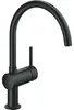 GROHE Minta, Standard, Schwarz, Metall, Hebelgriffe, Produktbild-Vorschau 1
