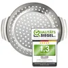 HEIMWERT Hochwertiges Premium Edelstahl Grillkorb 3er Set - Produktbild-Vorschau 3