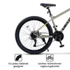 VELORS Mountainbike 26 Zoll Fahrrad für Herren Damen Produktbild-Vorschau 5