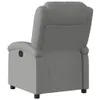 vidaXL Fauteuil relax électrique gris foncé Tissu Voir les images du produit 5
