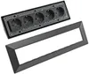 5-fach Steckdosenblock, anthrazit250V/ 16A, Aufbaumontage Produktbild-Vorschau 5