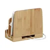 3 tlg. Schreibtisch Organizer Set Bambus, Karteikasten zum Produktbild-Vorschau 8