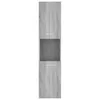 vidaXL Armoire de salle de bain Gris Sonoma 30x30x130 cm Voir les images du produit 7