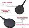 Pancake-Pfanne 26 cm für Induktion, 7 Tiermotive, Aluguss Produktbild-Vorschau 4