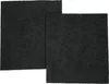 Two dark gray square filters are shown against a white background. Produktbild-Vorschau