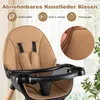 GOPLUS 6 in 1 Hochstuhl Baby, Kinderstuhl mit abnehmbarem Produktbild-Vorschau 5