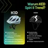 KED Spiri II Trend Allround Fahrradhelm Mit LED Licht Und Produktbild-Vorschau 3