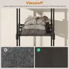 Kleiderschrank mit Kleiderstange und Einlegeböden, 111 x 43 Produktbild-Vorschau 6
