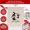 Oster- Baumwollbeutel-Set mit süßen Hasenmotiven und Produktbild-Vorschau 2