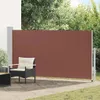vidaXL Wysuwana markiza boczna 170×300 cm Brązowa Podgląd zdjęcia produktu 2