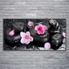 Acrylglasbilder 120x60 Wandbild Druck Blumen Steine Kunst Produktbild-Vorschau 2