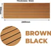 Teak EVA Schaum Bodenbelag Yacht Boot Selbstklebend Matte Produktbild-Vorschau 1