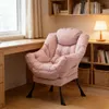 Fauteuil en velours, structure en métal, fauteuil club, Voir les images du produit 2