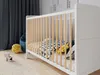 Weiß Kiefer Babybett Gitterbett 120 x 60cm mit Aloe Vera Produktbild-Vorschau 3