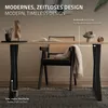 A modern dining table with a chair and decorative items, set in a home environment. Náhľad obrázku produktu