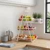 WELLHAUS 3-Etagen Obst Etagere aus Kohlenstoffstahl – Produktbild-Vorschau 11