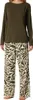 Schiesser Damen Schlafanzug lang Gr. 38  oliv Produktbild-Vorschau 18