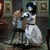 HOMCOM Animiertes Halloween-Mädchen auf Schaukelpferd 72 Produktbild-Vorschau 10