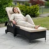 Mucola Sonnenliege Rattan Gartenliege Rattanmöbel Terrassen Produktbild-Vorschau 9