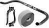 Bullhorn Fixie Lenker Schwarz 440mm mit Bremshebel & Produktbild-Vorschau 1