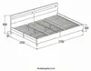 HOME DELUXE - LED Bett NUBE - Schwarz, 270 x 200 cm - inkl. Produktbild-Vorschau 7
