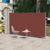 vidaXL Marquise latérale extensible 160x300 cm Marron Voir les images du produit 9