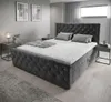 Boxspringbett mit Kristallen CARMEN II 180 x 200 cm Amor Produktbild-Vorschau 1