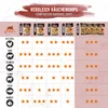 A comparison chart of smoking chips for different types of food, with ratings for various flavors. Produktbild-Vorschau