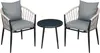 Outsunny 3tlg. Gartenmöbel Set, Garten-Bistroset inkl. 1 Produktbild-Vorschau 1