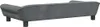 vidaXL Pelíšek pro psy Dark Grey 100x50x21 cm Velvet Náhled obrázku produktu 5