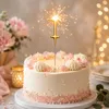 Wunderkerze Geburtstag 15cm Zahl 1 Gold 1 Stück Produktbild-Vorschau 4
