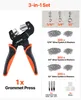 VEVOR : Ensemble de 900 œillets. Œillets de 8 mm, 10 mm et Voir les images du produit 3