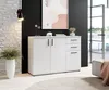 Kommode >BC 1040< 3 Türen, 2 Schubladen, weiß - Produktbild-Vorschau 2