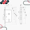 Serratura per porta d'ingresso Serratura da infilare BB DIN Anteprima dell’immagine prodotto 4