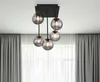Globo Lighting Deckenleuchte Metall schwarz matt, 5x G9 Produktbild-Vorschau 4